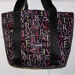 Y2K Victoria’s Secret Canvas Print Tote Bag Vintage Purse Shoulder Handbag Fun